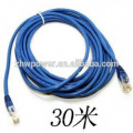 Cable de red cable utp cat 5e Cable de conexión longitud del proveedor personalizado